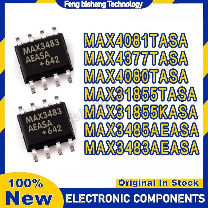 

5Pcs/Lot MAX4377TASA MAX4081TASA MAX4080TASA MAX31855TASA MAX3485AEASA MAX3483AEASA MAX31855KASA Conversion