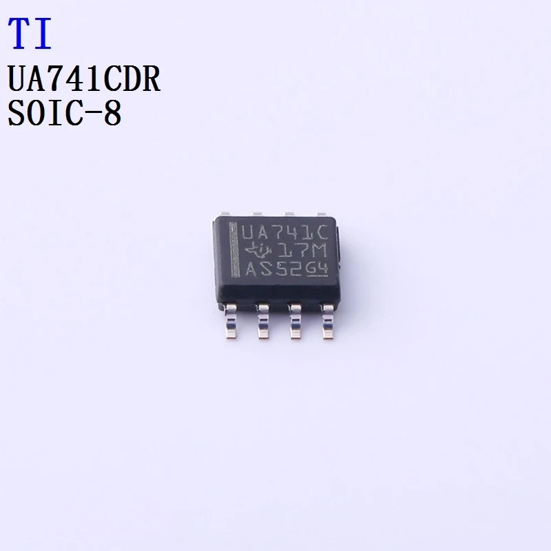 5PCS UA741CDR UCC23511DWYR XTR117AIDGKR XTR117AIDGKT TI Operational Amplifier