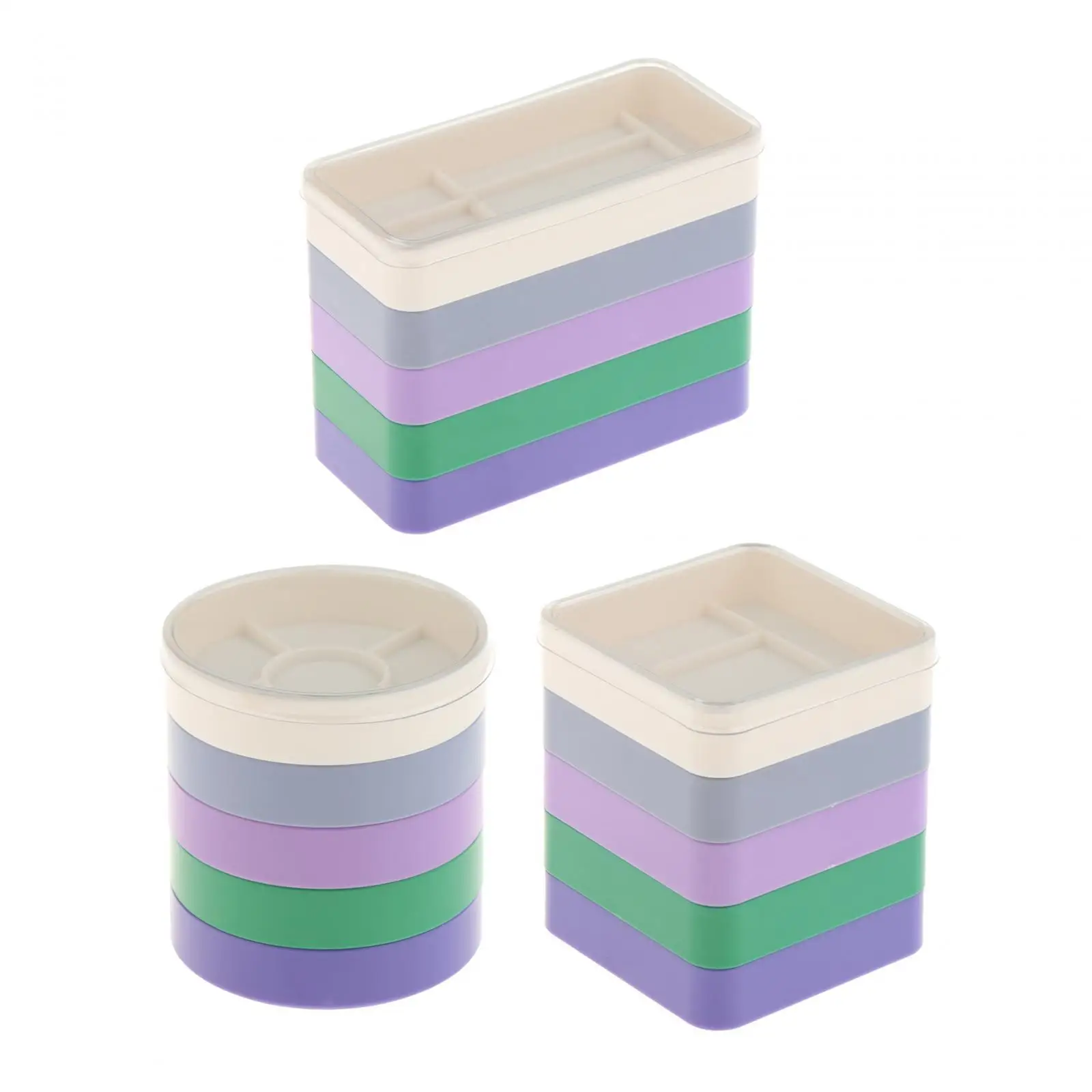 Watch Parts Organizer Box with Multiple Compartments for Maintenance