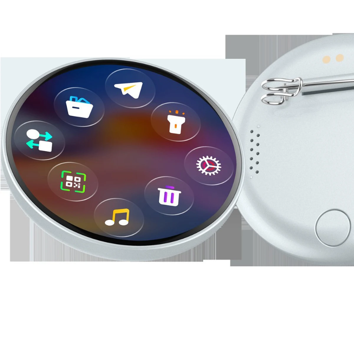 

Dynamic Electronic Badge Anime Merchandise Digital Display Badge For Game Peripherals Excellent Birthday Gifts