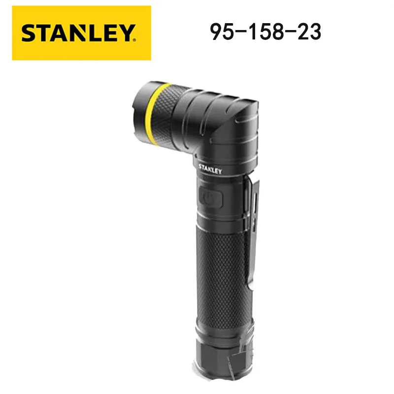 Stanley 95-158-23 Dual Head LED Rotating Lithium Flashlight Lighting Lamp Portable Outdoor Flashlight