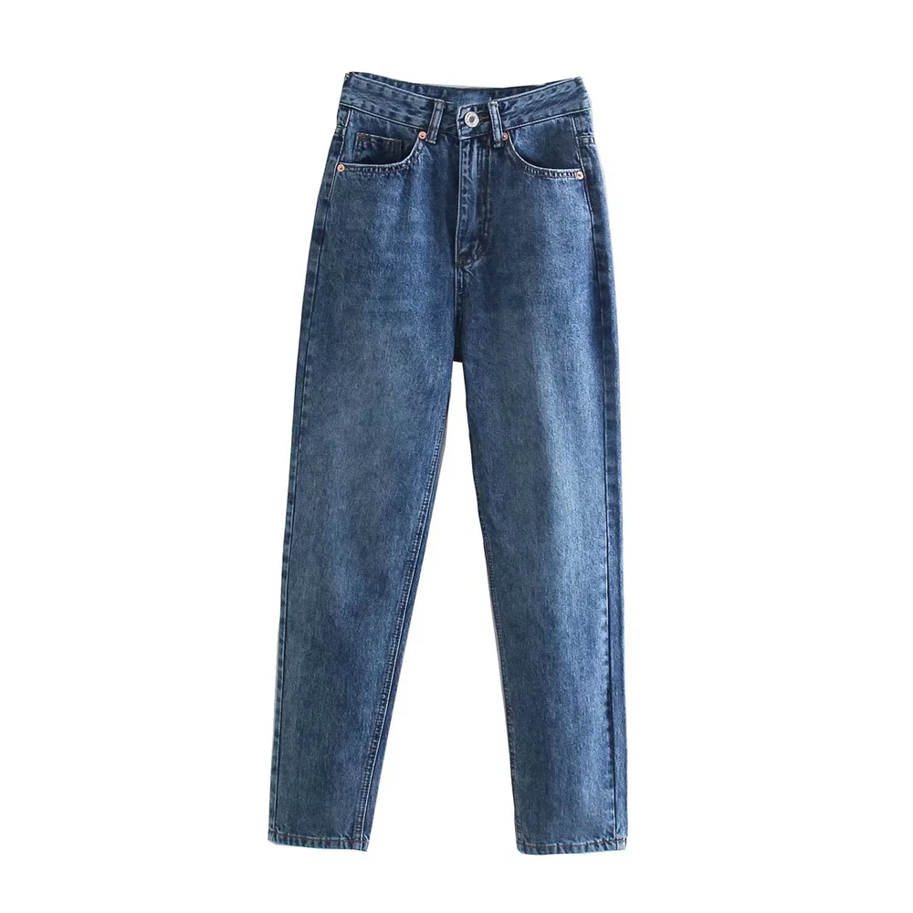 2024 Zarb Spring/Summer New Women's Style Versatile Casual Loose Comfortable Straight leg Jeans