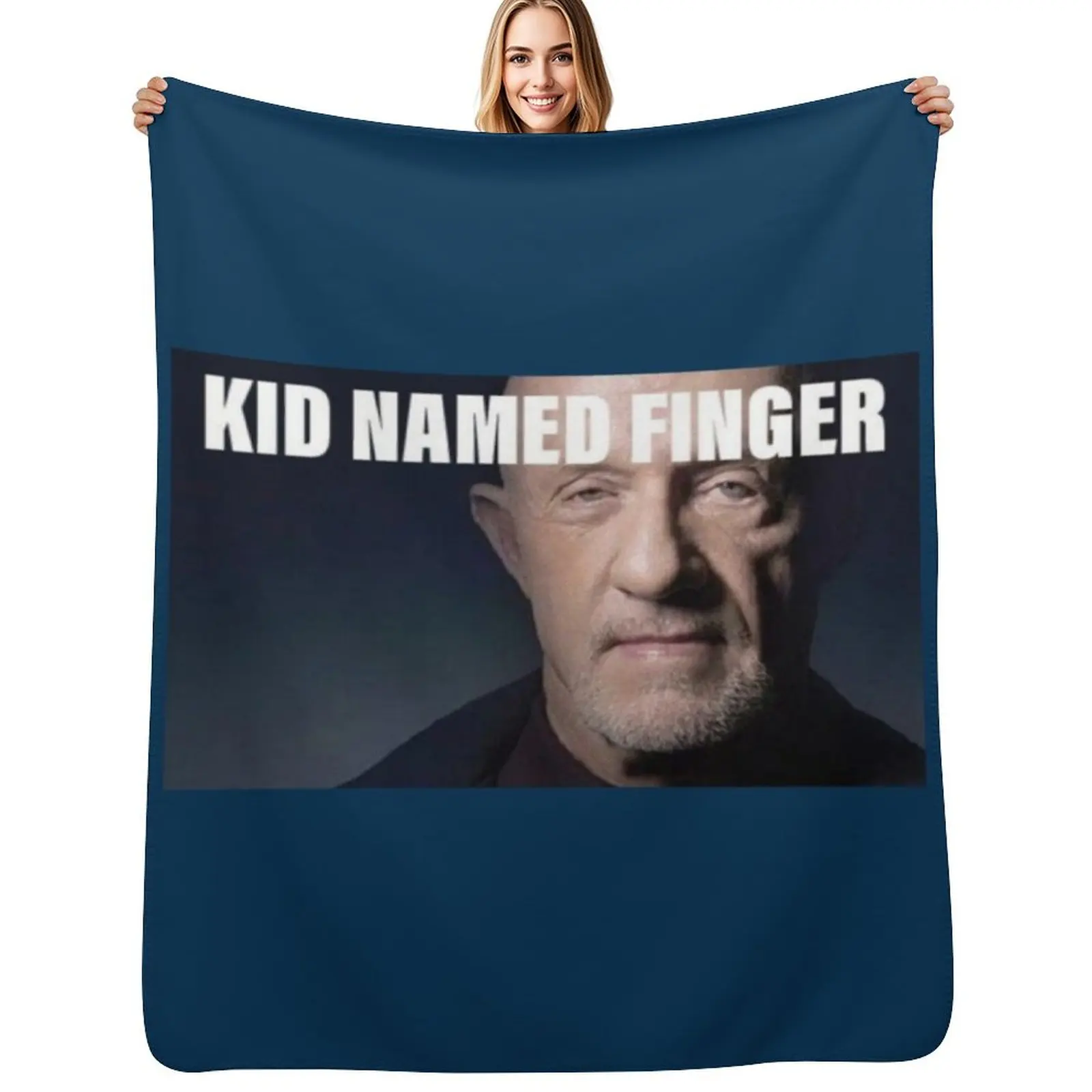 Kid Named Finger (3) Throw Blanket Giant Sofa Cute Decoratives Plush Luxury Thicken Bed covers Blankets