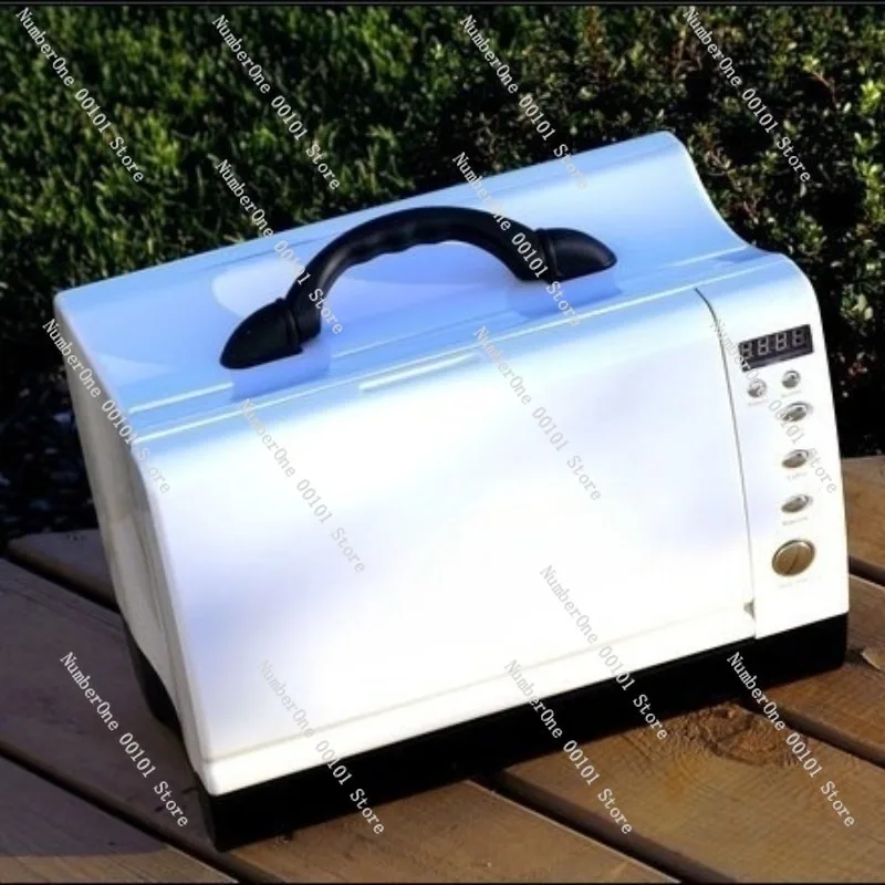 Portable DC Microwave Oven for RV and Vehicle Use, Supports 12V and 24V Power Supply, Compact Heating Appliance for Truck Boat