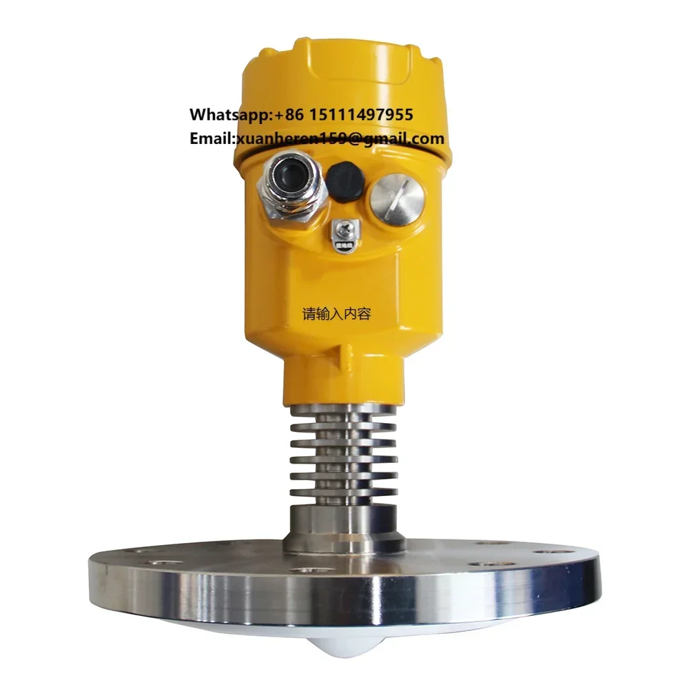 80GHZ HART RS485 Marine Oil Radar Level Meter Liquid Solid Sensor with 4-20ma New Generation Level Measuring Instrument