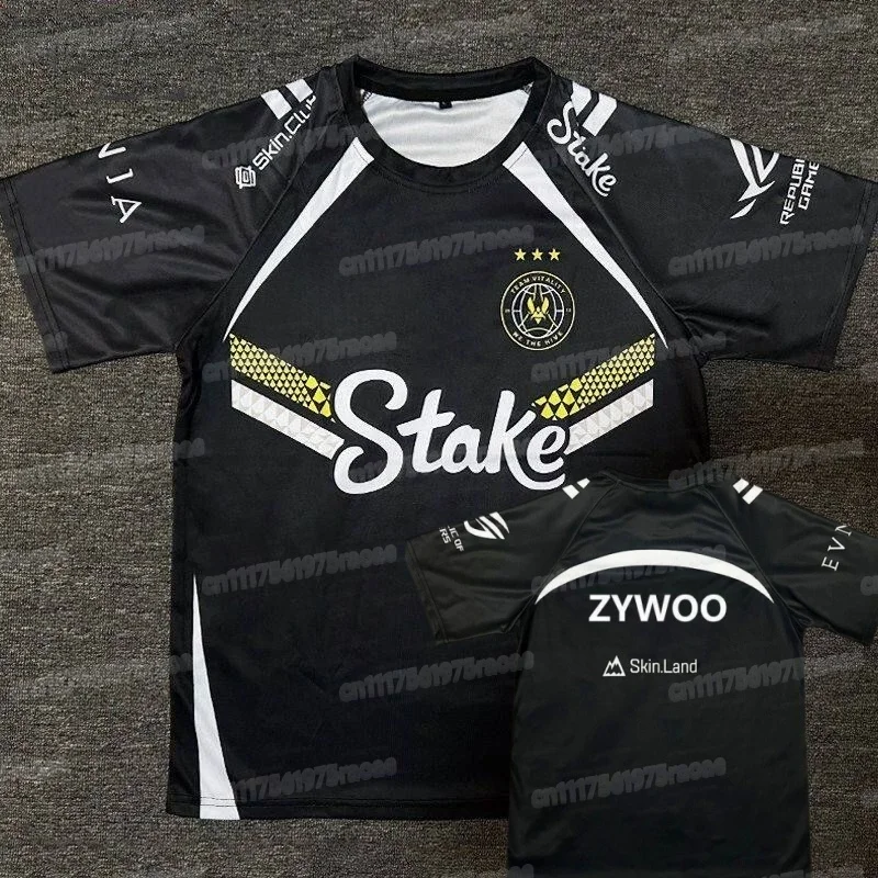 2026 Vitality CS2 Valorant Master Esports Championship Fan Round Neck T-shirt, Breathable Quick Drying Family Short Sleeve