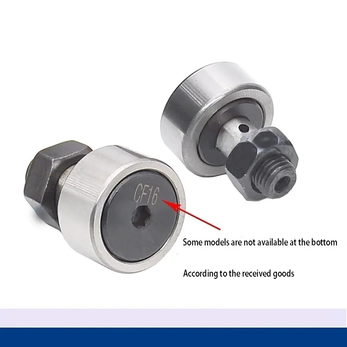 1 قطعة كام أتباع الترباس نوع محمل ذو بكرات إبرية عجلة و دبوس تحمل CF3 CF4 CF5 CF6 CF8 CF10 CF10 -1 CF12-CF24-1 (KR10-KR72)