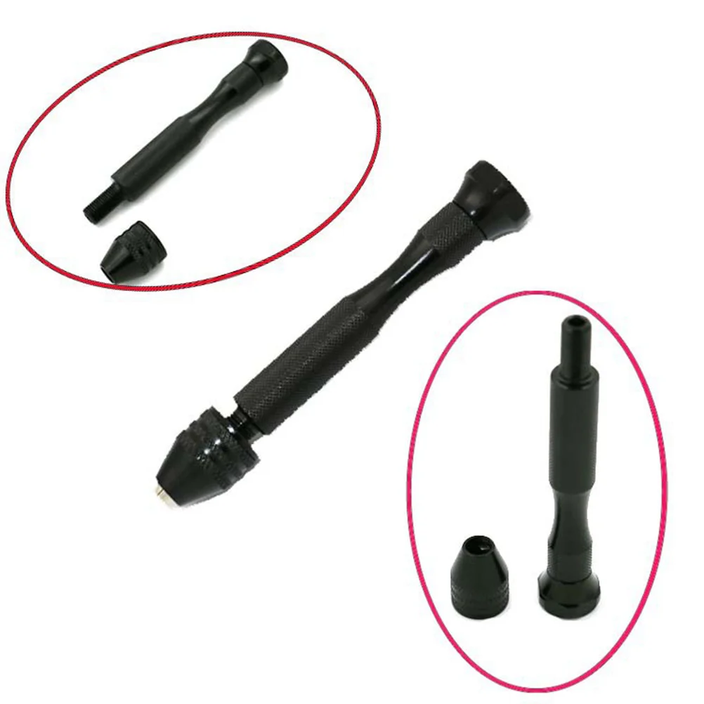 10 قطعة مجموعة حفر اليد صغيرة سوداء مايكرو الروتاري لقمة ثقب المهنية النجارة مجوهرات أدوات الحفر دقيقة ودقيقة