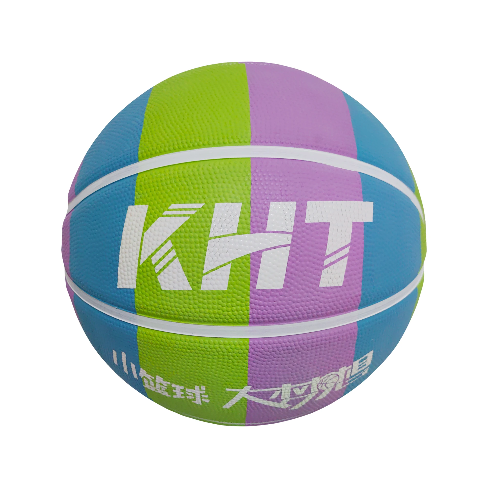 Kht-ゴム素材のバスケットボール、子供と10代のためのマッチトレーニング、サイズ5、屋内と屋外