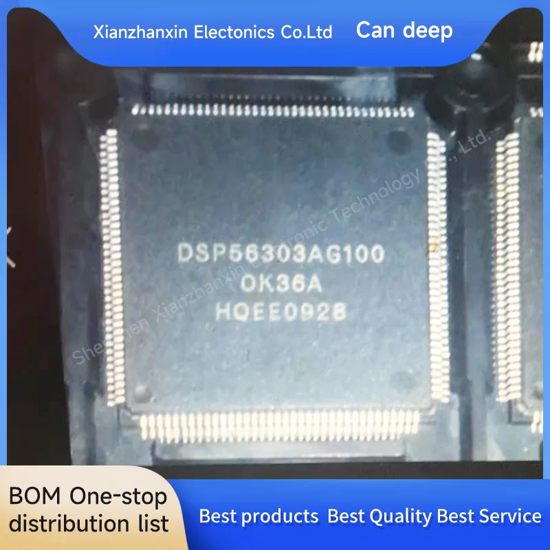 

1 шт./лот DSP56303AG100 DSP56303AG DSP56303 QFP100 Цифровой сигнальный процессор (чип)