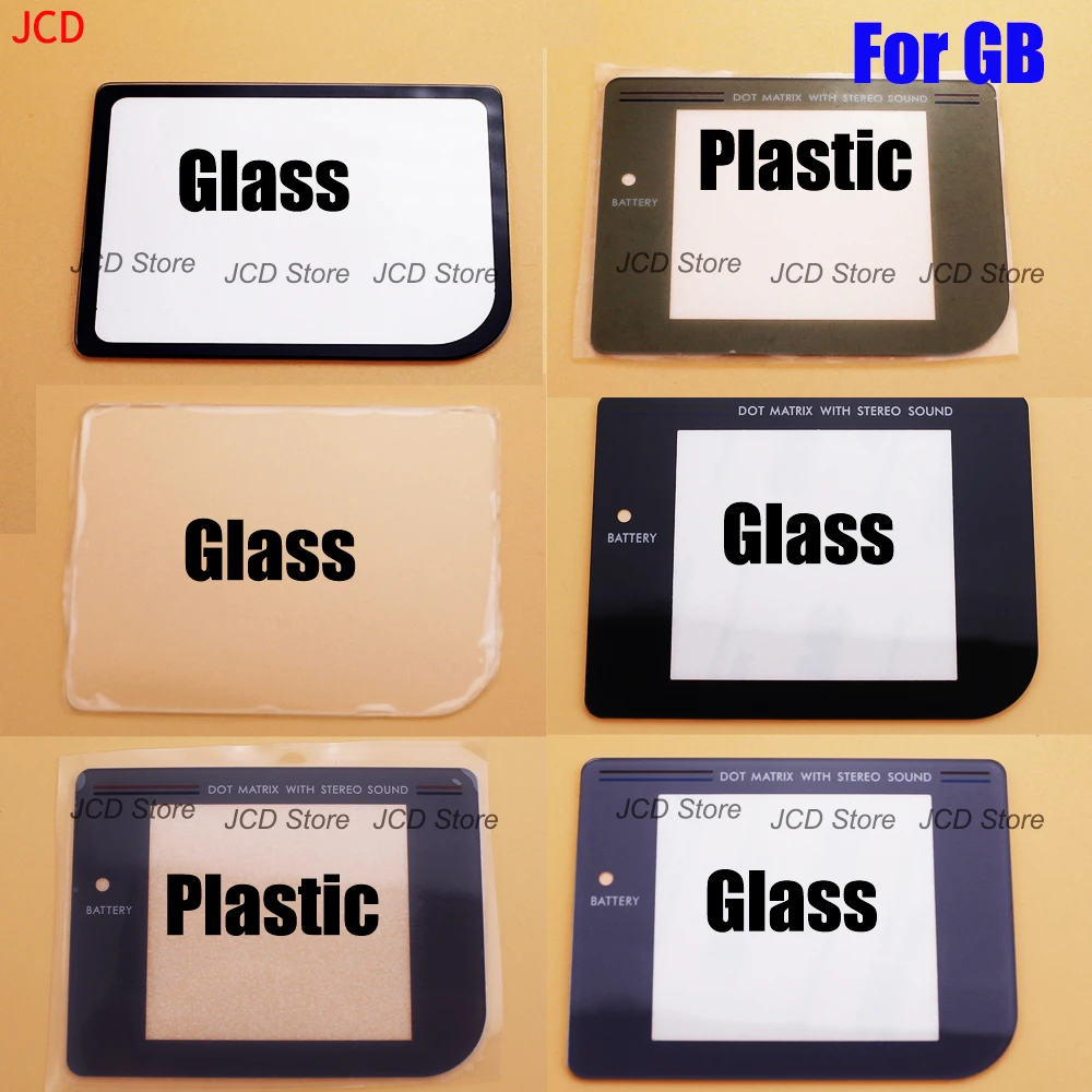 

JCD For Gameboy Game Boy DMG For GB Display Screen protector lens Plastic Glass Screen Lens Cover