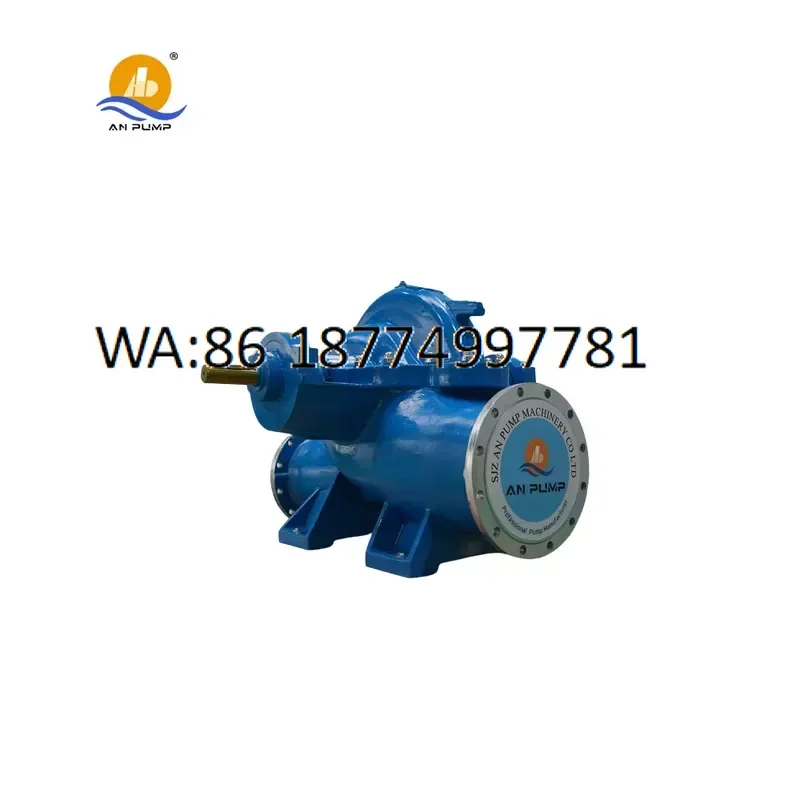 custom High Efficiency 100-150m Head Double Suction Industrial Water Pump Split Casing OEM 3 Phase AC for Compatible
