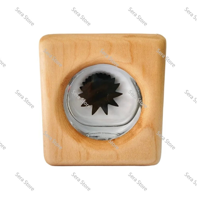 Magnetic Fluid Lamp Wooden Base Rhythm Light Desktop Decoration Music Pickup Light Creative Decompression Ornament Gift