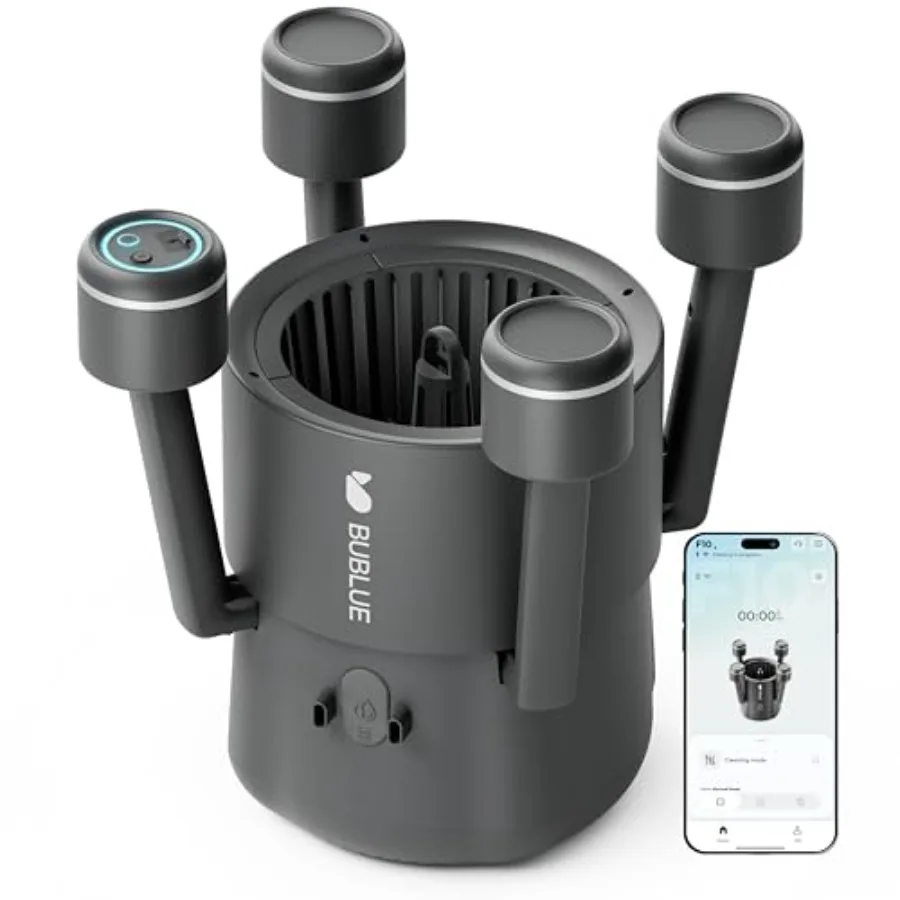 

Робот-пылесос для бассейнов 2026 года с обновленной технологией, управлением через приложение, мощным всасыванием, 5-литровым фильтром, двумя режимами очистки и навигацией на базе ИИ