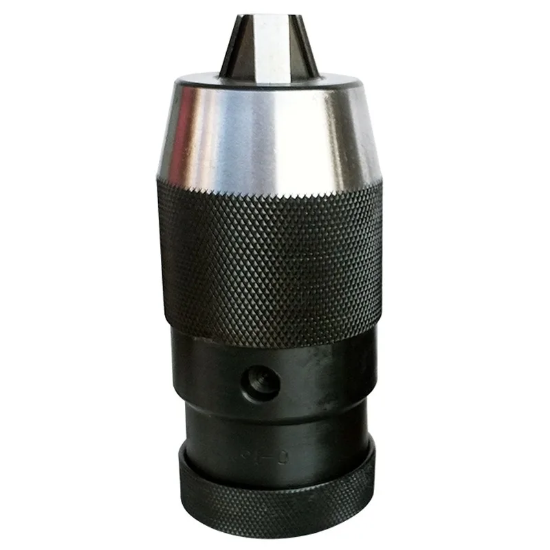 Self Tightening & Wrench Type Drill Chuck B16 B22 High Precision 3 Jaw 1-13mm 5-20mm for Lathe Radial Drill Press