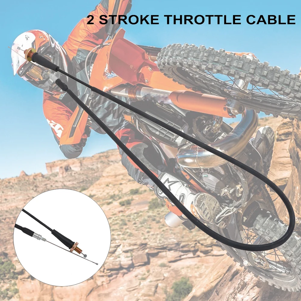 Motorcycle 2 Stroke Throttle Cable For KTM 85 105 125 144 150 200 250 300 360 380 SX XC EGS EXC SXS MXC XCW  Steel Wire