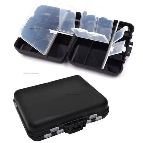 

Fishing Tackle Bait Storage Boxes Portable Double-Sided Lure Hook Organizer Mini Utility Lures Fishing Box