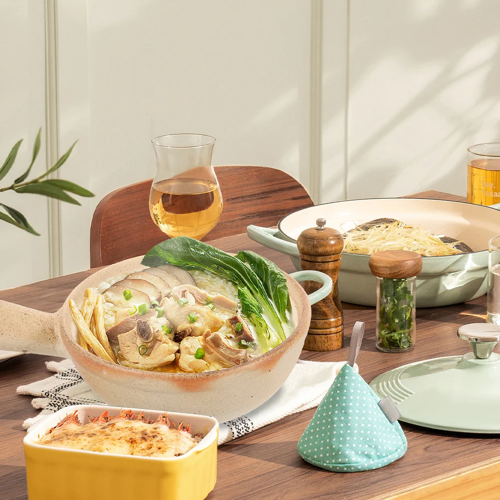 

Ceramic Cooking Pot Smooth Surface Easy Clean Stove Pot for Soup Stew Braised Meat Casserole Household Kitchen Stockpot