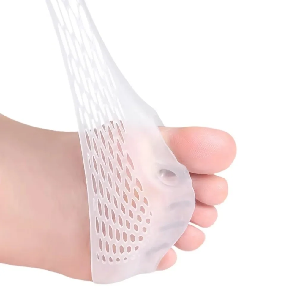 SEBS Forefoot Pads Five-Hole Structure Honeycomb Cushioning Toe Spacer Pads Toe Separation Waterproof Toe Sleeves