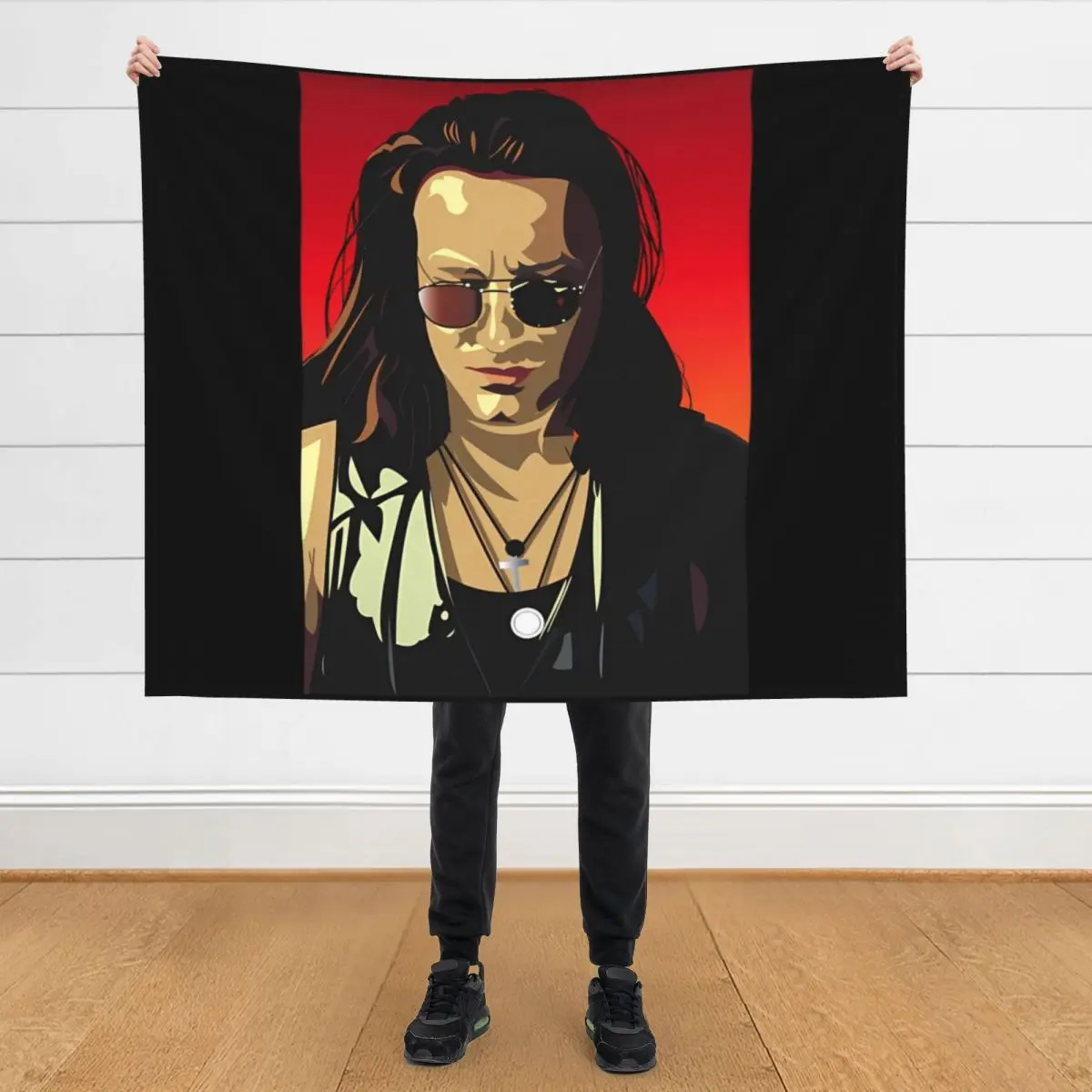 

Bono Joshua Tree Throw Blanket Stuffeds Thermals For Travel anime Retros Blankets