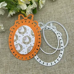 3 photo framelace Metal Cutting die keychain shaker Heart Paper Key Chain Scrapbook Paper Craft Card Punch Art Knife Cutter