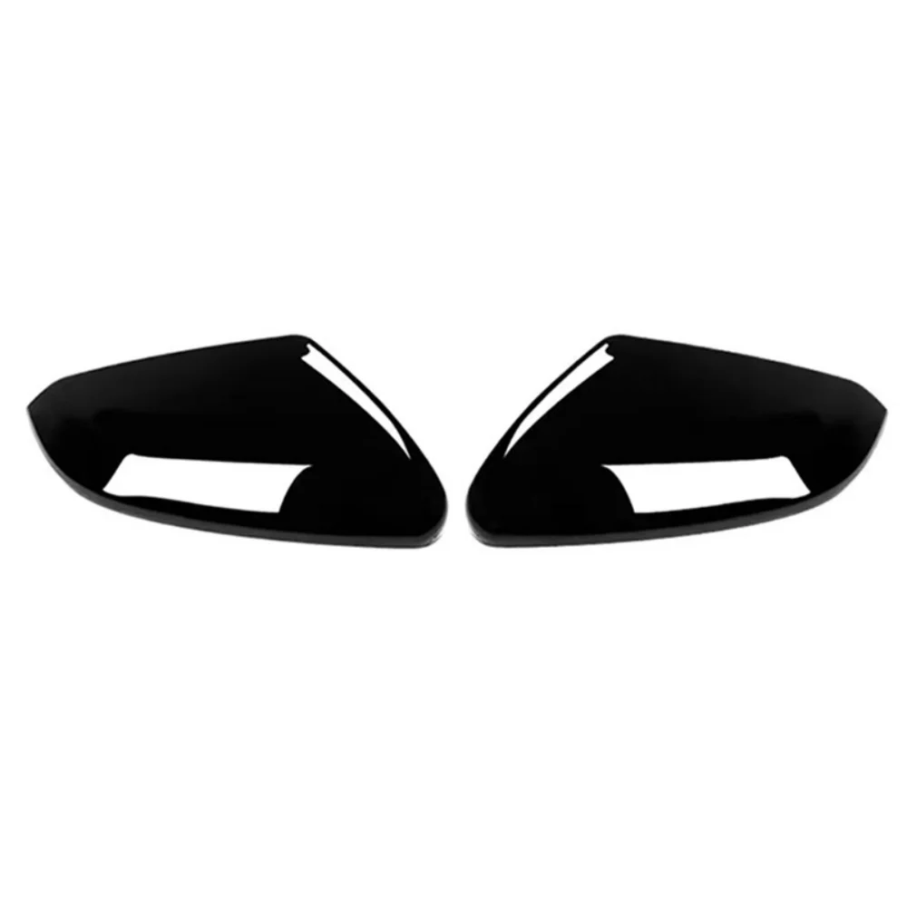 الغطاء الواقي مرآة الباب قذيفة لهوندا سيفيك 2016 2017 2018 2019 2020 2021 اكسسوارات السيارات الرؤية الخلفية ألياف الكربون الأسود