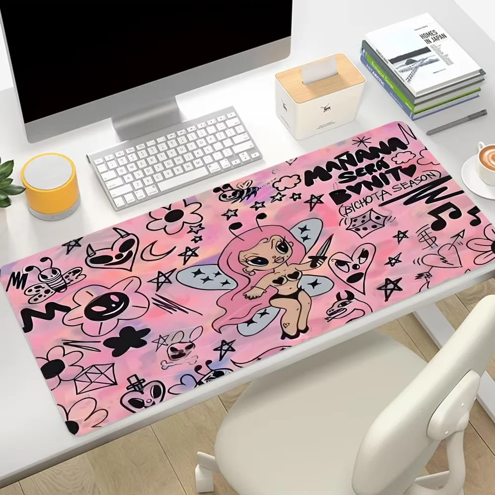 For Offic Mouse PC Mouse Pad K-Karol G Manana Sera Bonito Large Gaming Mouse Pad Keyboard Mat Desk Mouse PC Accessories Pad