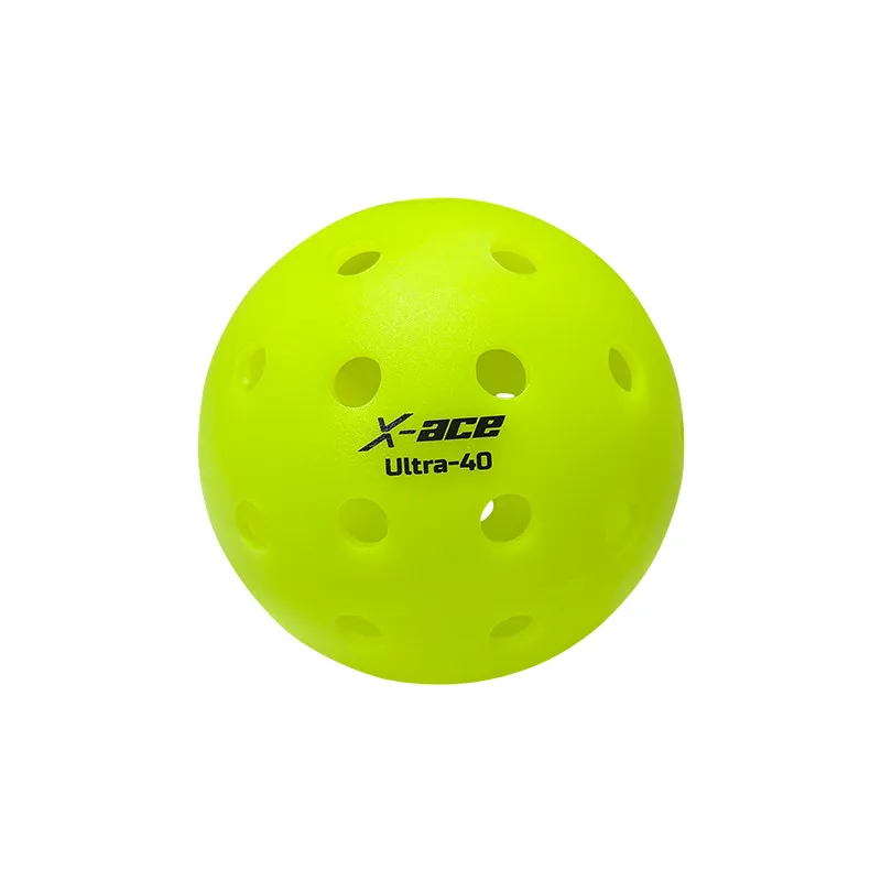 X-ACE Ultra40 Pickleball Outdoor Training Balls Harder,LLDPE