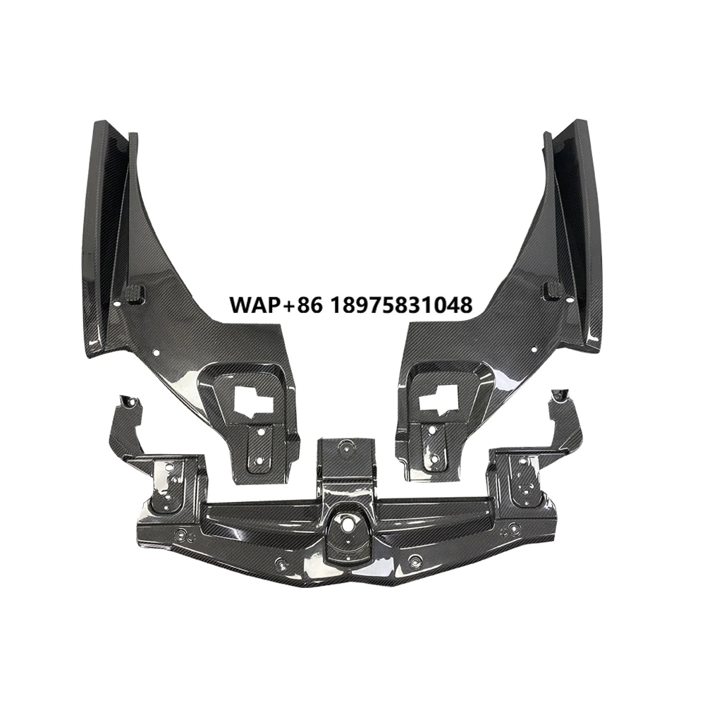 

Dry Carbon Fiber Engine Interior Trims Side Engine Bay Panels