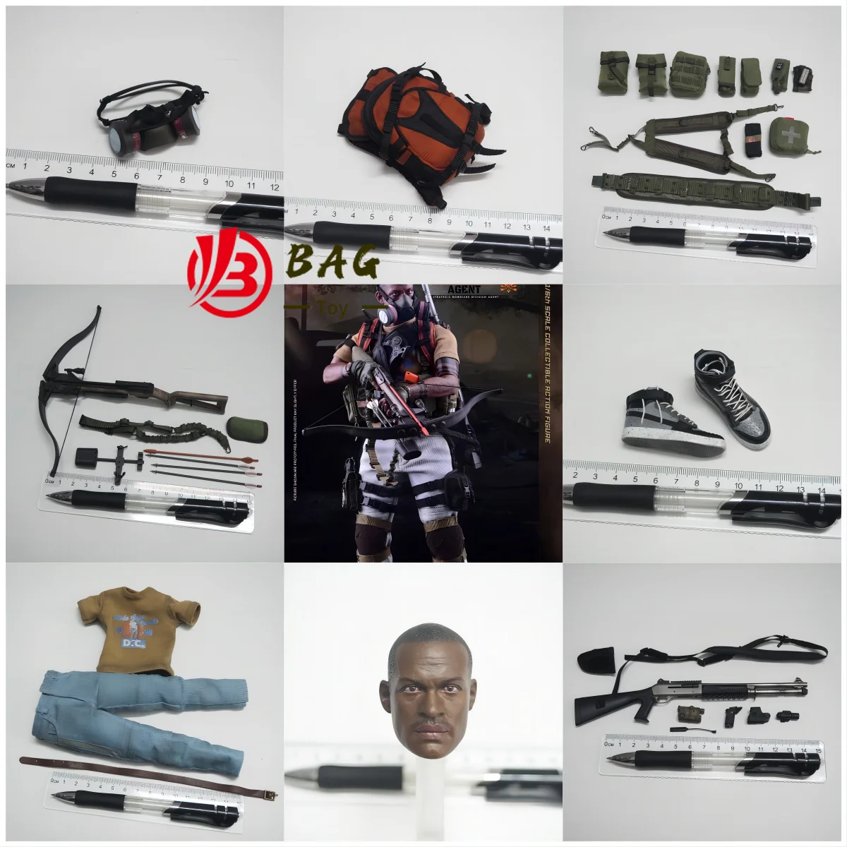 1/6 Action Figures model  SoldierStory SSG008 Doomsday lockdown agent Kaleb Dunn new Spare parts