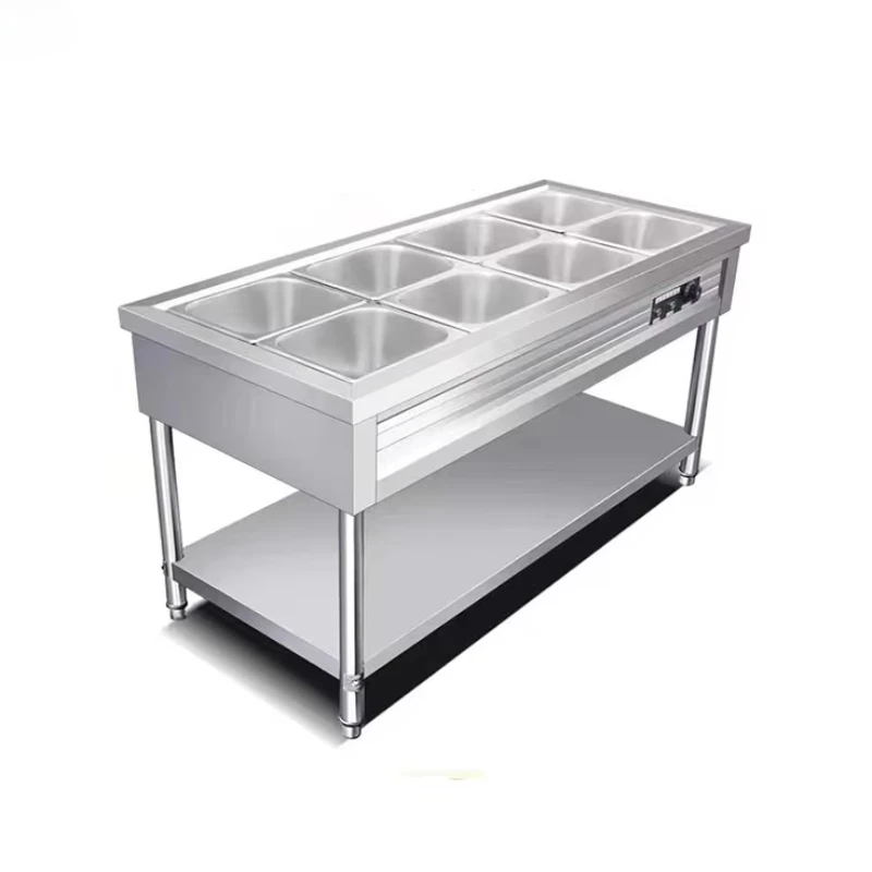 

Food Heater Display Stainless Steel Commercial Soup Heating Element