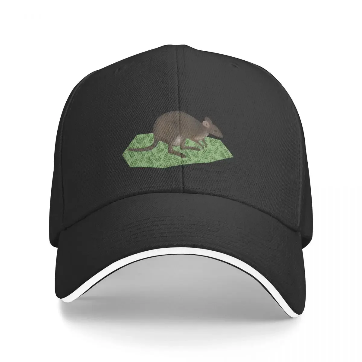 Tasmanian Pademelon Baseball Cap Sunscreen Snap Back Hat Fashion Beach Mens Hats Women's