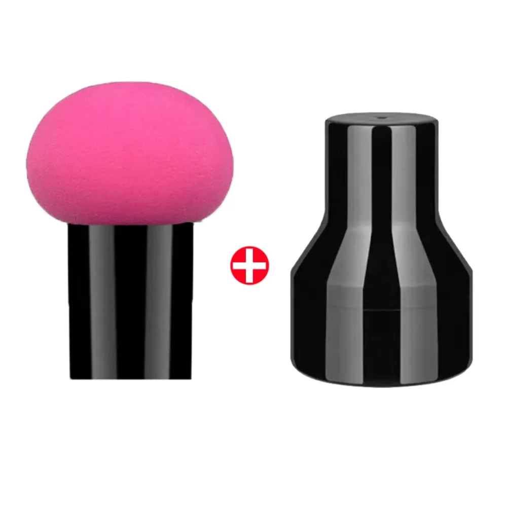 New Mushroom Head Makeup Sponge with Storage Box Dry Wet Dual-use Make Up Brush Foundation Air Cushion Beauty Tools