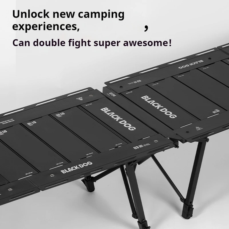 Naturehike BLACKDOG Camping Tactical Table Quick-Open Folding
