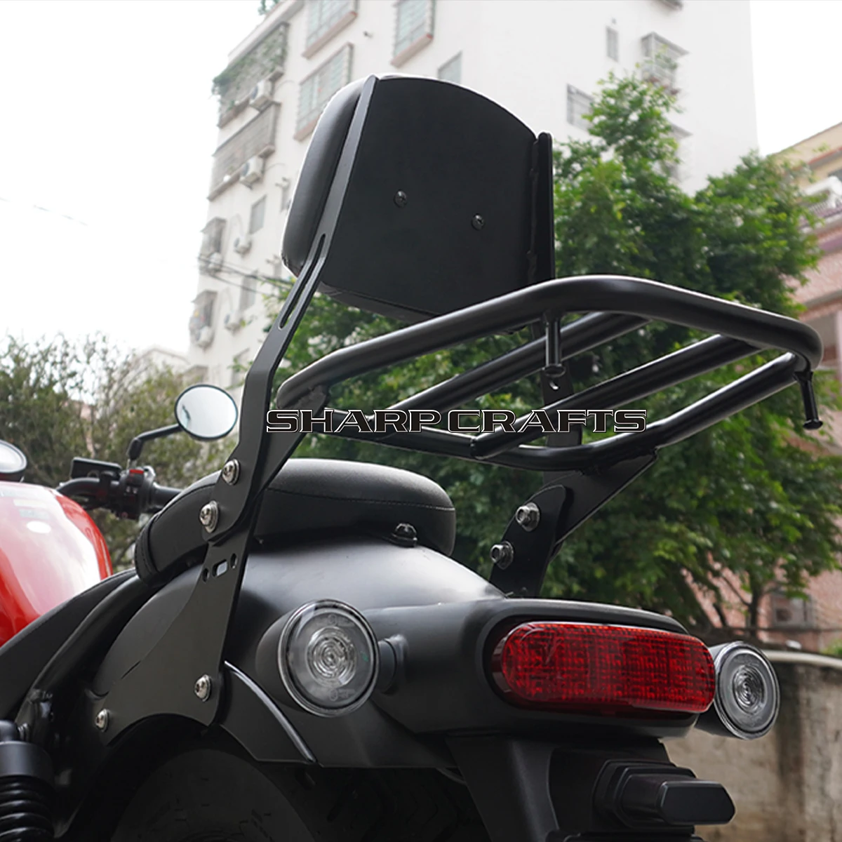 Для Honda Rebel CMX300 CMX500 CMX 300 500 2017-2023 спинка пассажира Sissy Bar аксессуары для мотоциклов съемный багажник