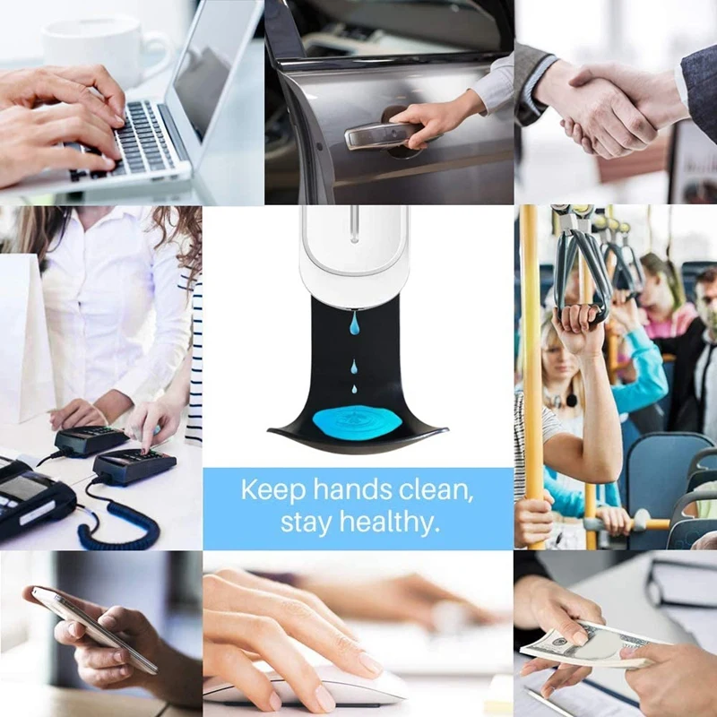 Tropfs chale für automatischen Seifensp ender, Wand halterung und Spender, Tropfen und Sprühen verhindern