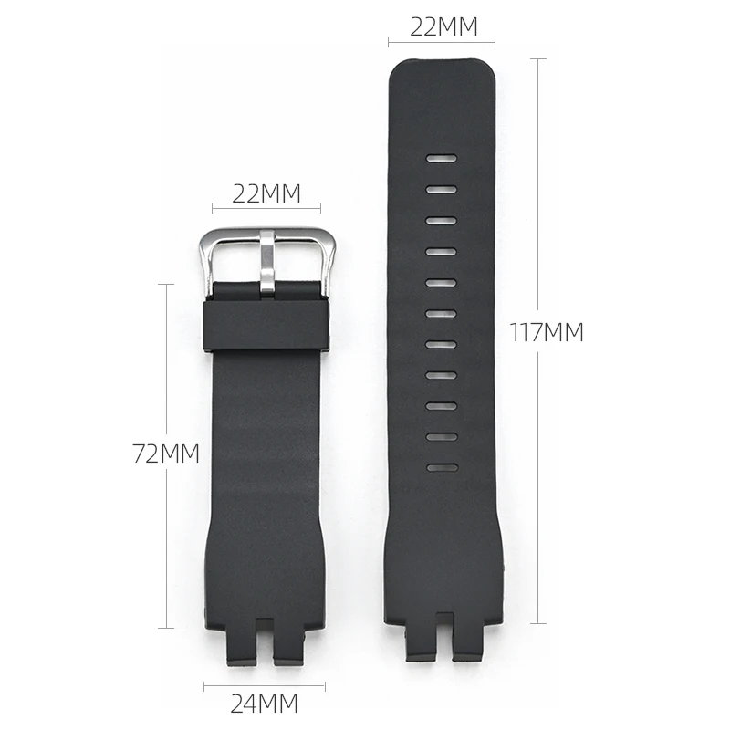 For Casio PRO TERK PRW-3000 PRW-3100 PRW6000 PRW-6100 PRG-300 Watch Strap Resin Watchband Accessory Wristband Bracelet With Tool