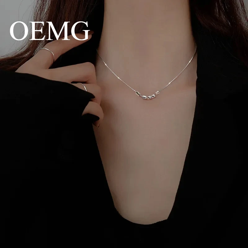 

S925 Silver Brand OEMG Exquisite Necklace for Women