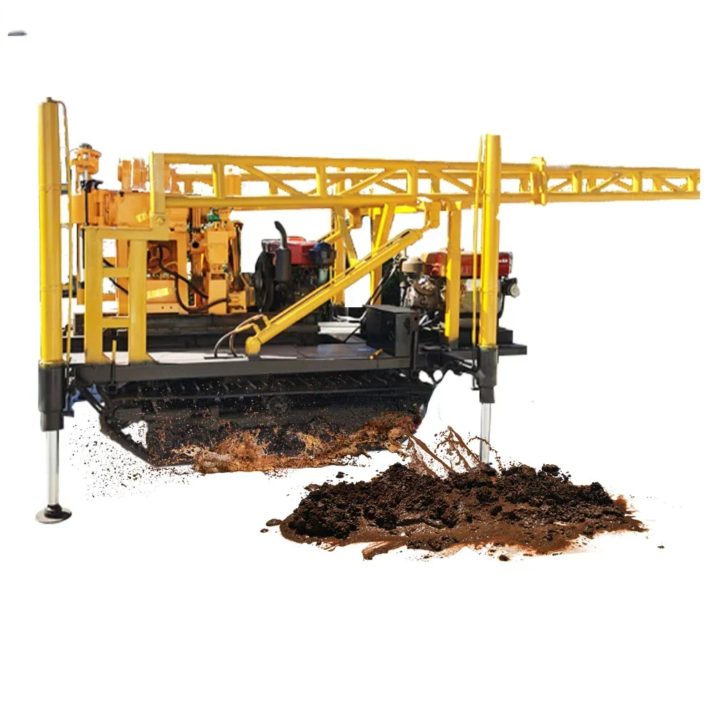 Core Drilling Machine Mining Drilling Machines Water Electric Water Well Rig For Mining Machine With Rack