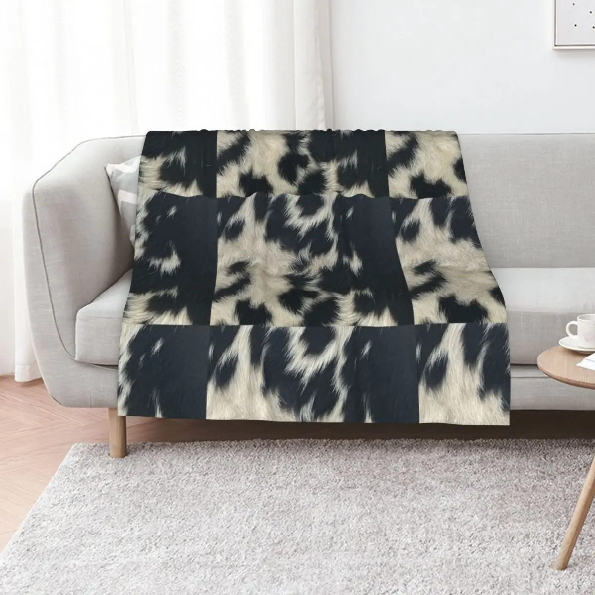 

COW LOVERS SPECKLE PARK HIDE PRINT Throw Blanket warm winter Giant Sofa cosplay anime Plush Blankets