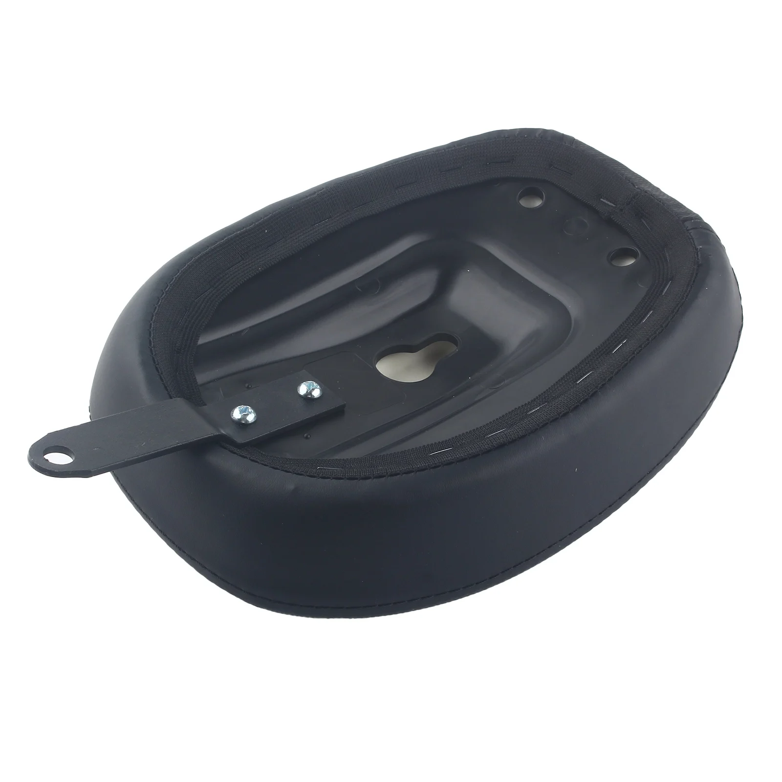 For Harley 2010-2015 Forty Eight XL1200X Motorcycle Black Rear Seat Cushion Pressure Relief Comfortable Passenger Pads