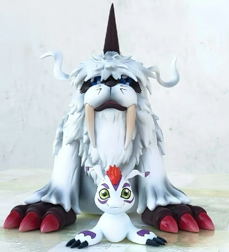 

Фигурки приключений Digimon Gomamon To Ikkakumon Evolution Set, аниме-фигурка, статуя из ПВХ, коллекционная модель, детский подарок, игрушки