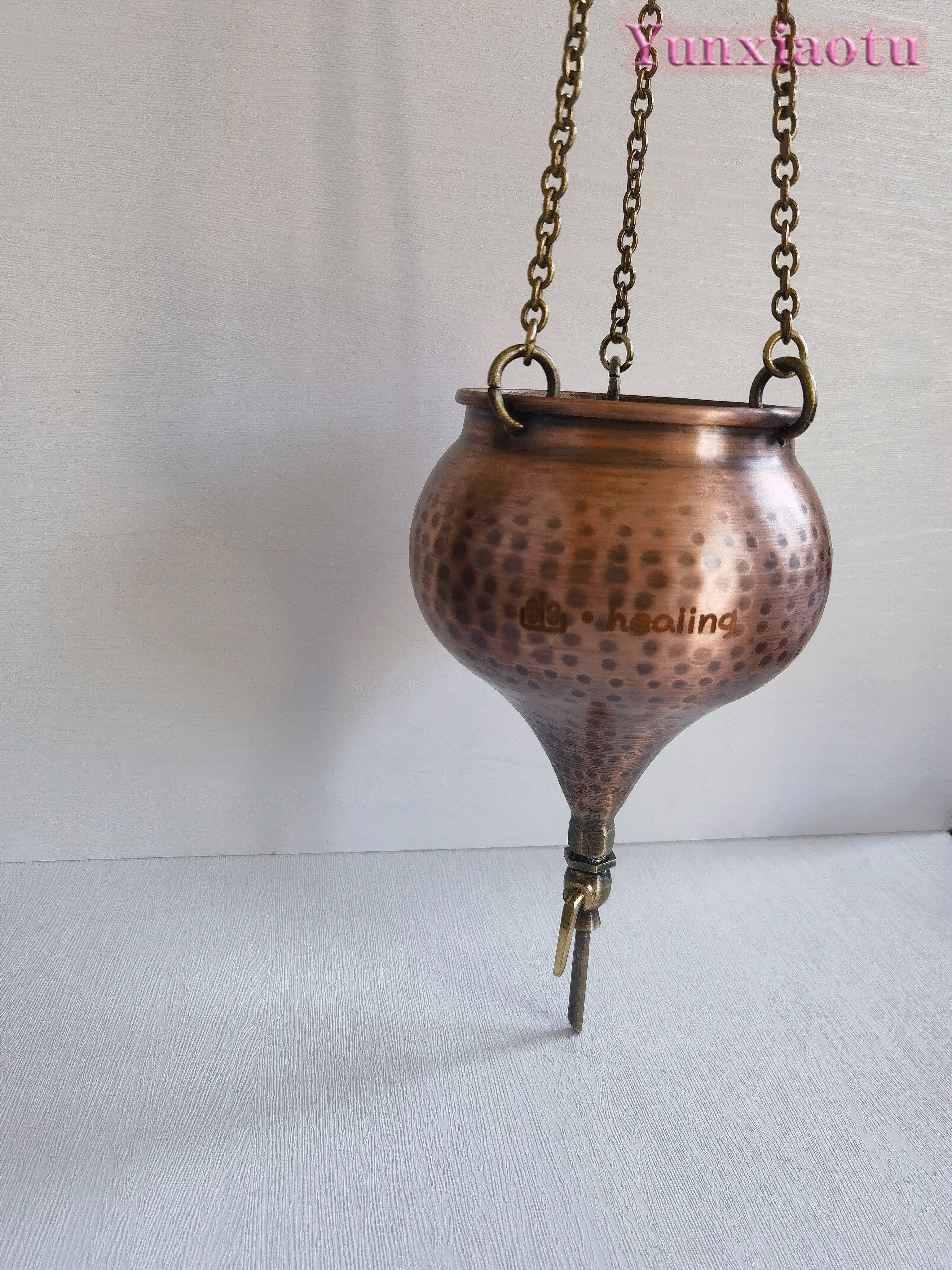 Copper Oil Dripper Therapy Oil Drip Guide Device SPA Oil Drip Can Be Determined