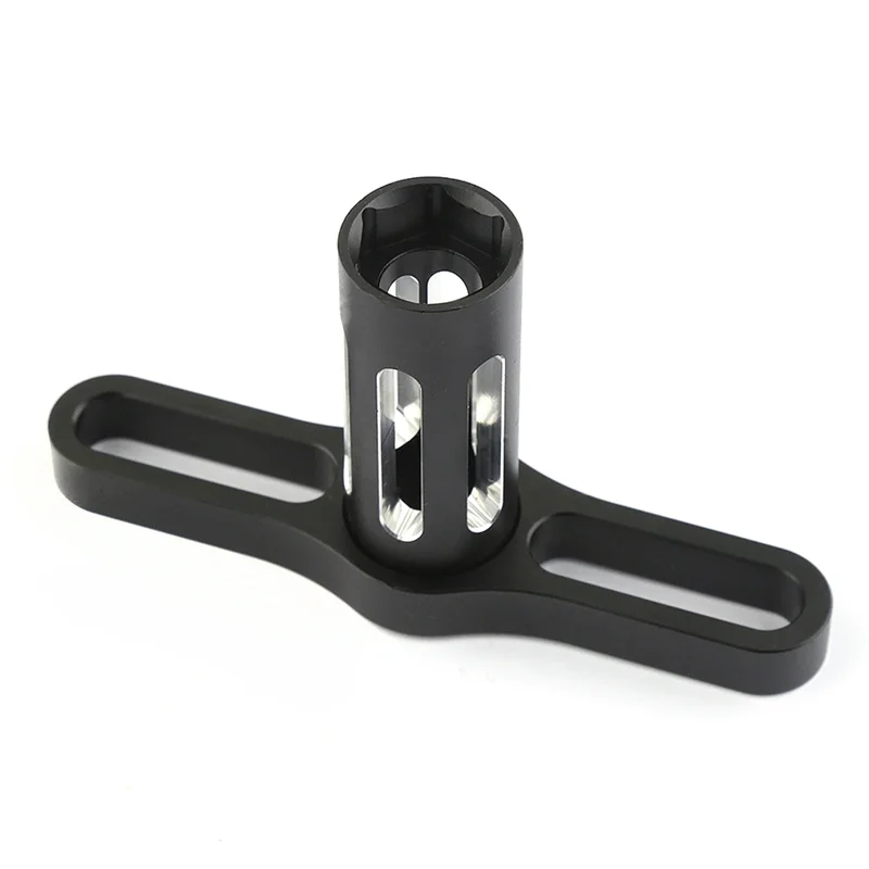 ABHQ-Metal Wheel Hex 17Mm Nuts Sleeve Wrench Tool for 1/8 RC Car Monster Truck Buggy Traxxas X-Maxx SUMMIT E-REVO ARRMA