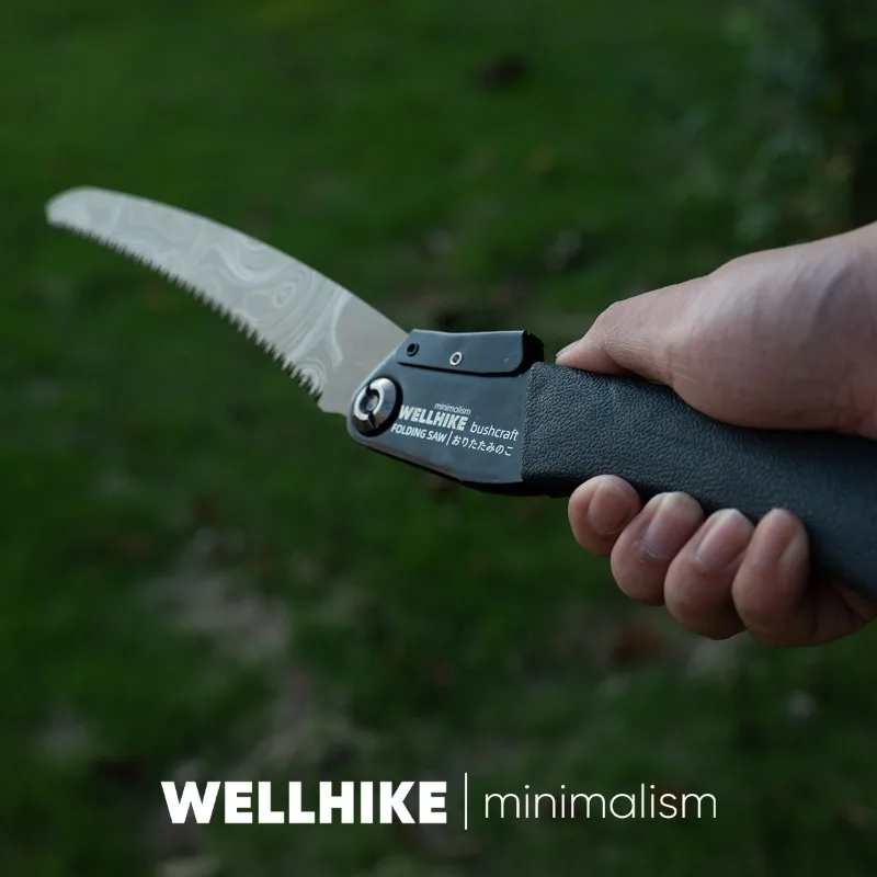 Foldable Hand Saw – Garden Pruning Camping Wood Cutting Tool, Outdoor Survival Folding Saw for Bone, Branch, Log