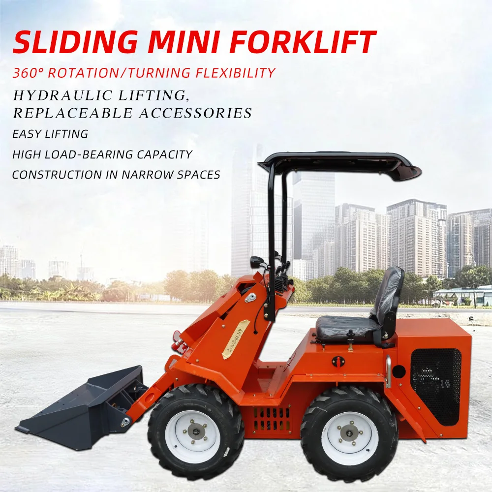 

Ready to Ship Wheel Skid Steer Loader - High Quality Steel Frame & Hydraulic Controls Factory Direct Wheel Skid Steer Loader
