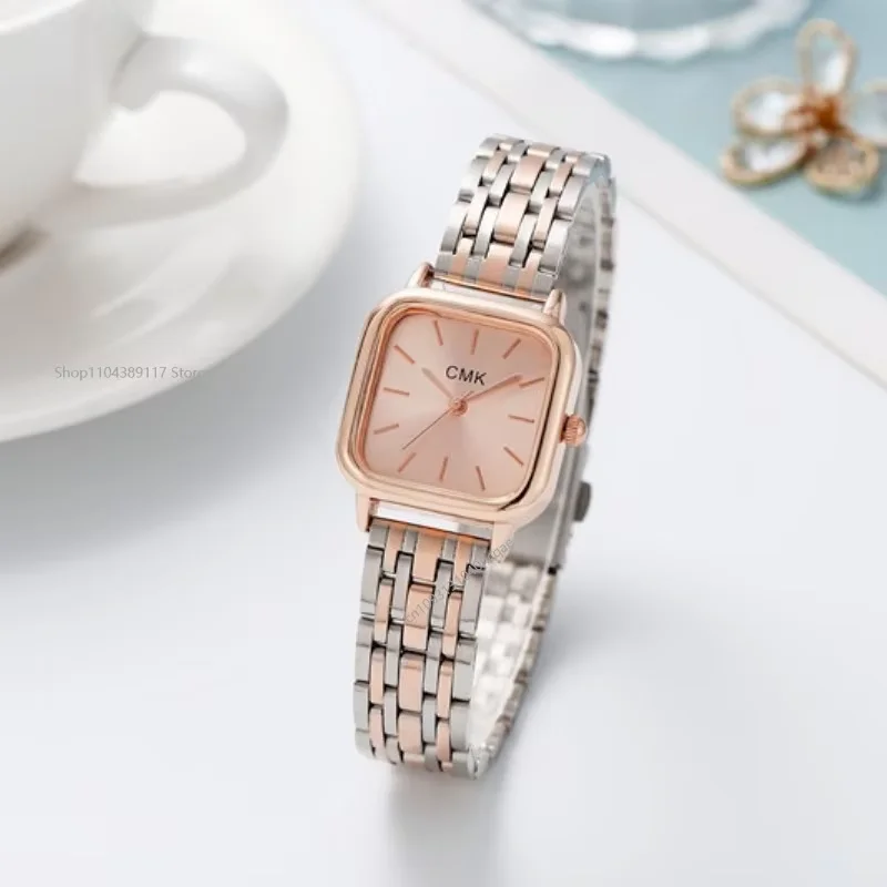 Watch Fashion Ladies Steel Chain Noble Quartz Watch Birthday Gift Business Wristwatch Watches for Women Relogio Feminino Relojes