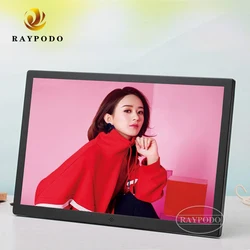 RAYPODO 17 Inch Digital Photo Frame digital display system interactive digital signage solutions best large digital photo frame