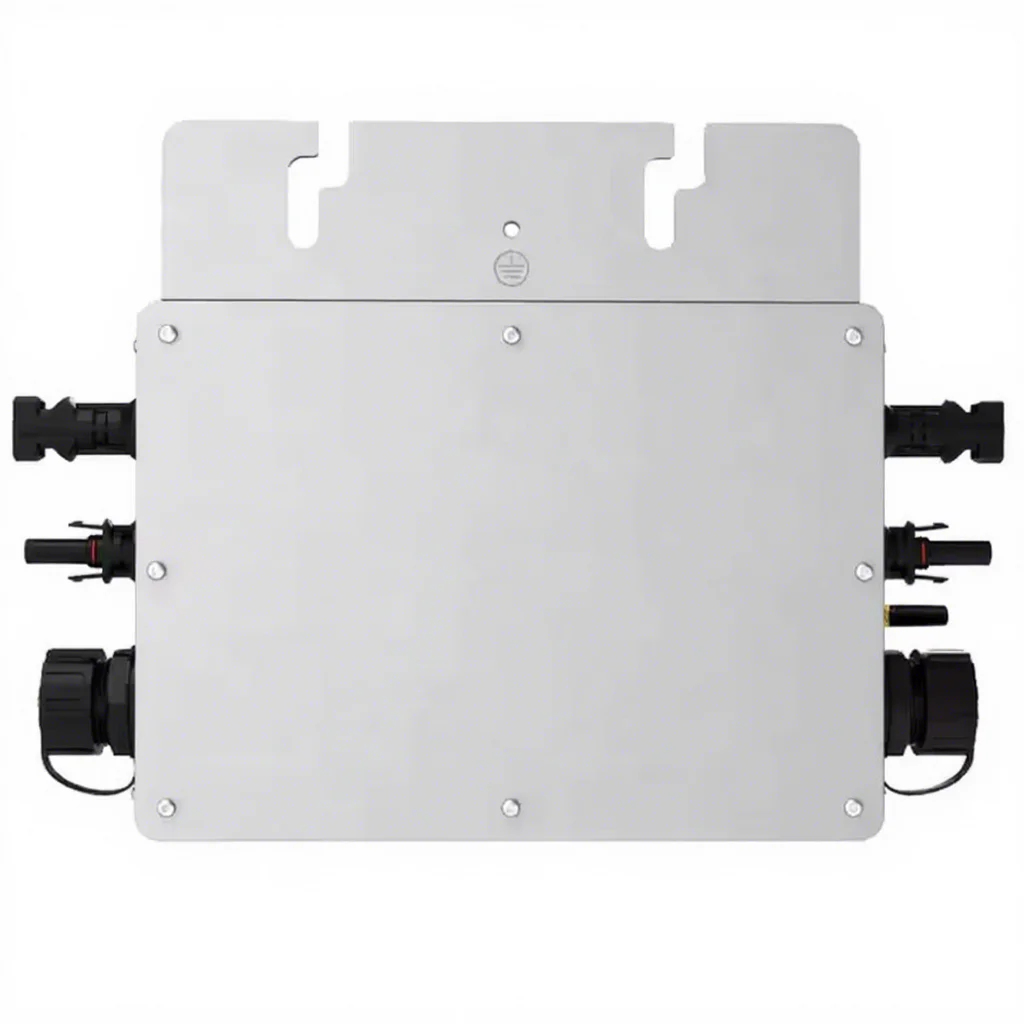 LCD Solar Micro Inverter 600W On Grid IP65 Waterproof AC110V/220V Single Phase MPPT Converter
