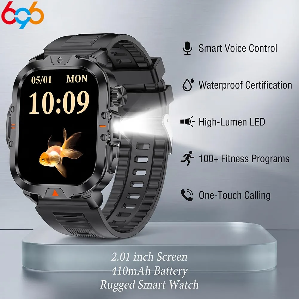 Men Women Outdoor Smartwatch  2.01